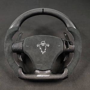2006-2013 C6 Corvette Custom Carbon Fiber Steering Wheel - AutoLEDTech.com