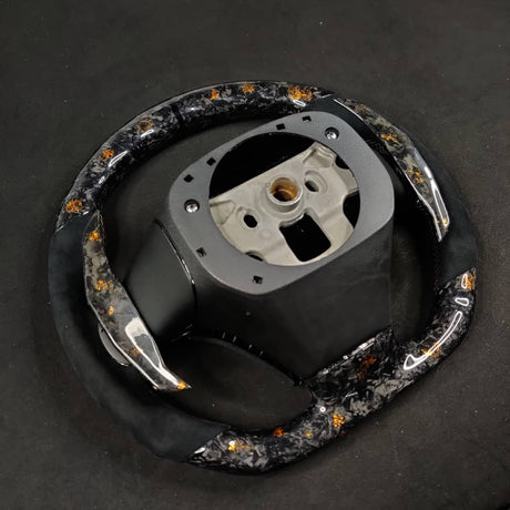 2006-2013 C6 Corvette Custom Carbon Fiber Steering Wheel - AutoLEDTech.com