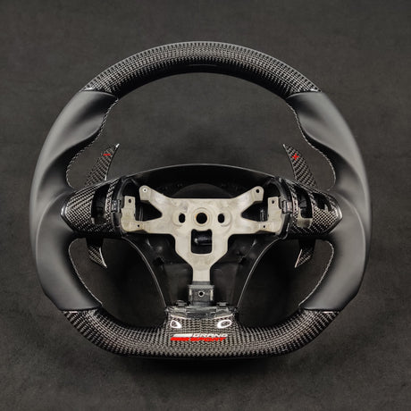 2006-2013 C6 Corvette Custom Carbon Fiber Steering Wheel - AutoLEDTech.com