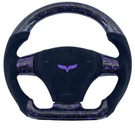2006-2013 C6 Corvette Custom Carbon Fiber Steering Wheel - AutoLEDTech.com