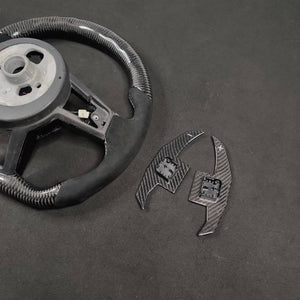 2015-2024 Audi R8 TTRS Custom Carbon Fiber Steering Wheel - AutoLEDTech.com