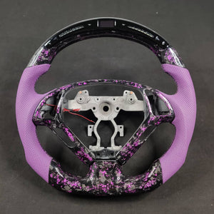 2007-2015 Infiniti G37 G35 Custom Carbon Fiber Steering Wheel - AutoLEDTech.com