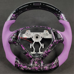 2007-2015 Infiniti G37 G35 Custom Carbon Fiber Steering Wheel - AutoLEDTech.com