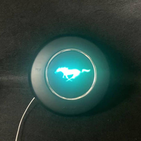 2015-2023 Ford Mustang RGB LED Custom Airbag Cover - AutoLEDTech.com