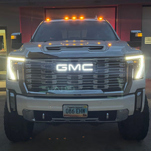 2007-2026+ GMC Sierra Yukon Canyon Illuminated RGBW LED Badge Emblem Logo - AutoLEDTech.com