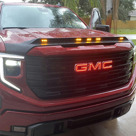 2007-2026+ GMC Sierra Yukon Canyon Illuminated RGBW LED Badge Emblem Logo - AutoLEDTech.com