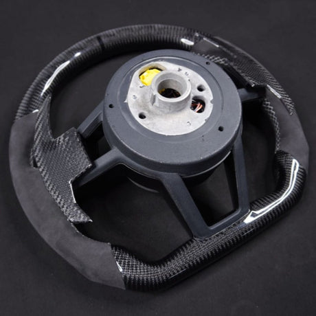 2015-2024 Audi R8 TTRS Custom Carbon Fiber Steering Wheel - AutoLEDTech.com