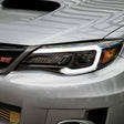 2008-2014 Subaru WRX & STI LED DRL Projector Replacement Headlights - AutoLEDTech.com