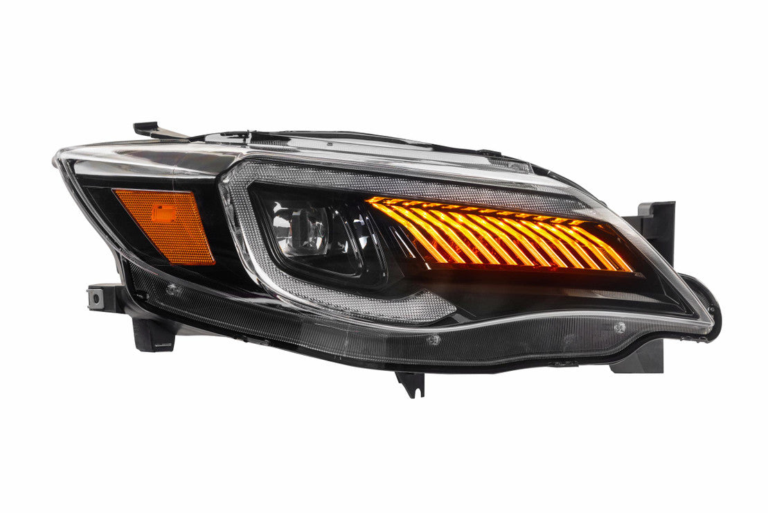 2008-2014 Subaru WRX & STI LED DRL Projector Replacement Headlights - AutoLEDTech.com