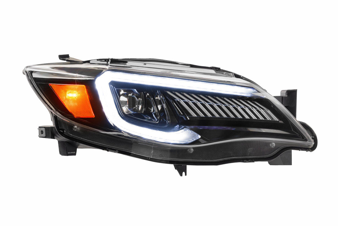 2008-2014 Subaru WRX & STI LED DRL Projector Replacement Headlights - AutoLEDTech.com