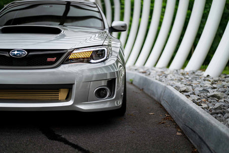 2008-2014 Subaru WRX & STI LED DRL Projector Replacement Headlights - AutoLEDTech.com