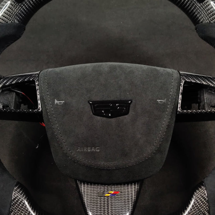 2008-2015 Cadillac V2 CTS/CTSV Custom Airbag Cover - AutoLEDTech.com