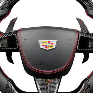 2008-2015 Cadillac V2 CTS/CTSV Custom Airbag Cover - AutoLEDTech.com