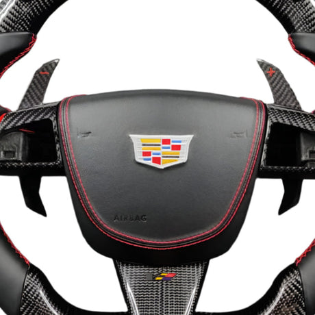 2008-2015 Cadillac V2 CTS/CTSV Custom Airbag Cover - AutoLEDTech.com