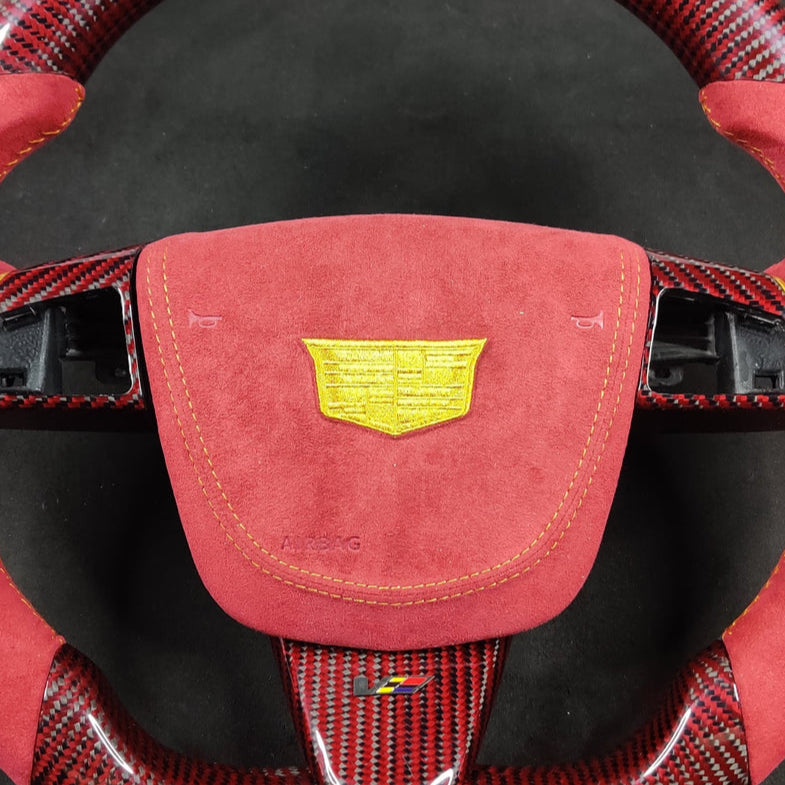 2008-2015 Cadillac V2 CTS/CTSV Custom Airbag Cover - AutoLEDTech.com