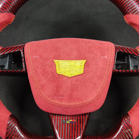 2008-2015 Cadillac V2 CTS/CTSV Custom Airbag Cover - AutoLEDTech.com