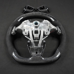 2008-2015 Cadillac V2 CTS-V CTS Carbon Fiber Steering Wheel - AutoLEDTech.com