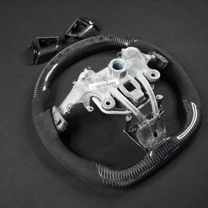 2008-2015 Cadillac V2 CTS-V CTS Carbon Fiber Steering Wheel - AutoLEDTech.com
