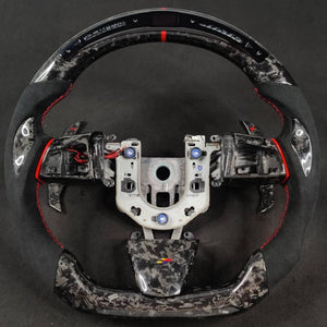 2008-2015 Cadillac V2 CTS-V CTS Carbon Fiber Steering Wheel - AutoLEDTech.com