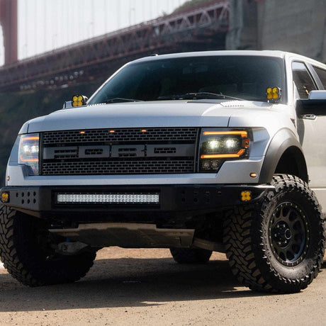 2009-2014 Ford F150/Raptor XB EVO LED DRL Projector Headlights - AutoLEDTech.com