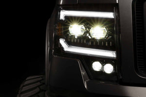 2009-2014 Ford F150/Raptor XB EVO LED DRL Projector Headlights - AutoLEDTech.com