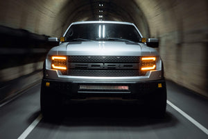 2009-2014 Ford F150/Raptor XB EVO LED DRL Projector Headlights - AutoLEDTech.com