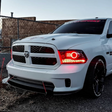 2009-2018 Dodge Ram 1500 2500 RGBW Flow Series LED Halo Kit (Projector) - AutoLEDTech.com