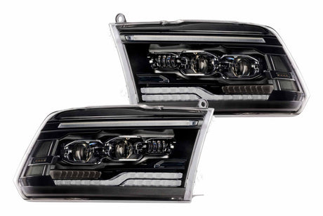 2009-2018 Dodge Ram XB EVO LED DRL Projector Headlights - AutoLEDTech.com