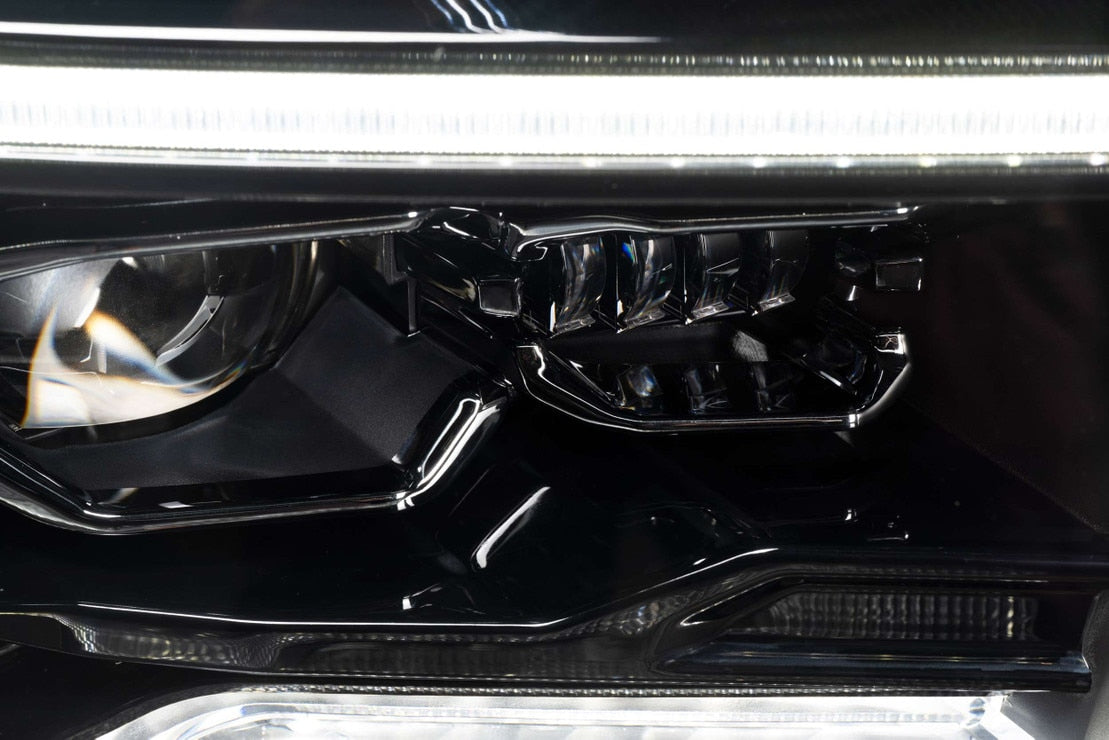 2009-2018 Dodge Ram XB EVO LED DRL Projector Headlights - AutoLEDTech.com
