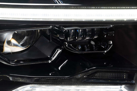 2009-2018 Dodge Ram XB EVO LED DRL Projector Headlights - AutoLEDTech.com