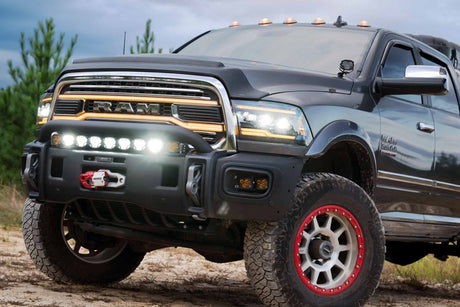 2009-2018 Dodge Ram XB EVO LED DRL Projector Headlights - AutoLEDTech.com
