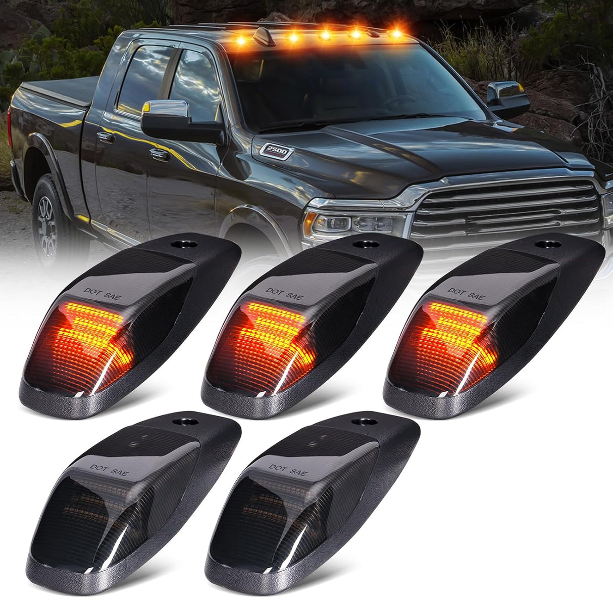 2009-2024 Ram HD 2500 3500 Smoked LED 3rd Brake Light - AutoLEDTech.com