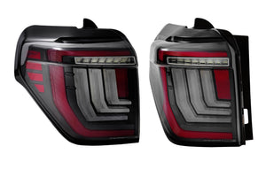 2010-2024 Toyota 4Runner Red Smoked LED Tail Lights - AutoLEDTech.com