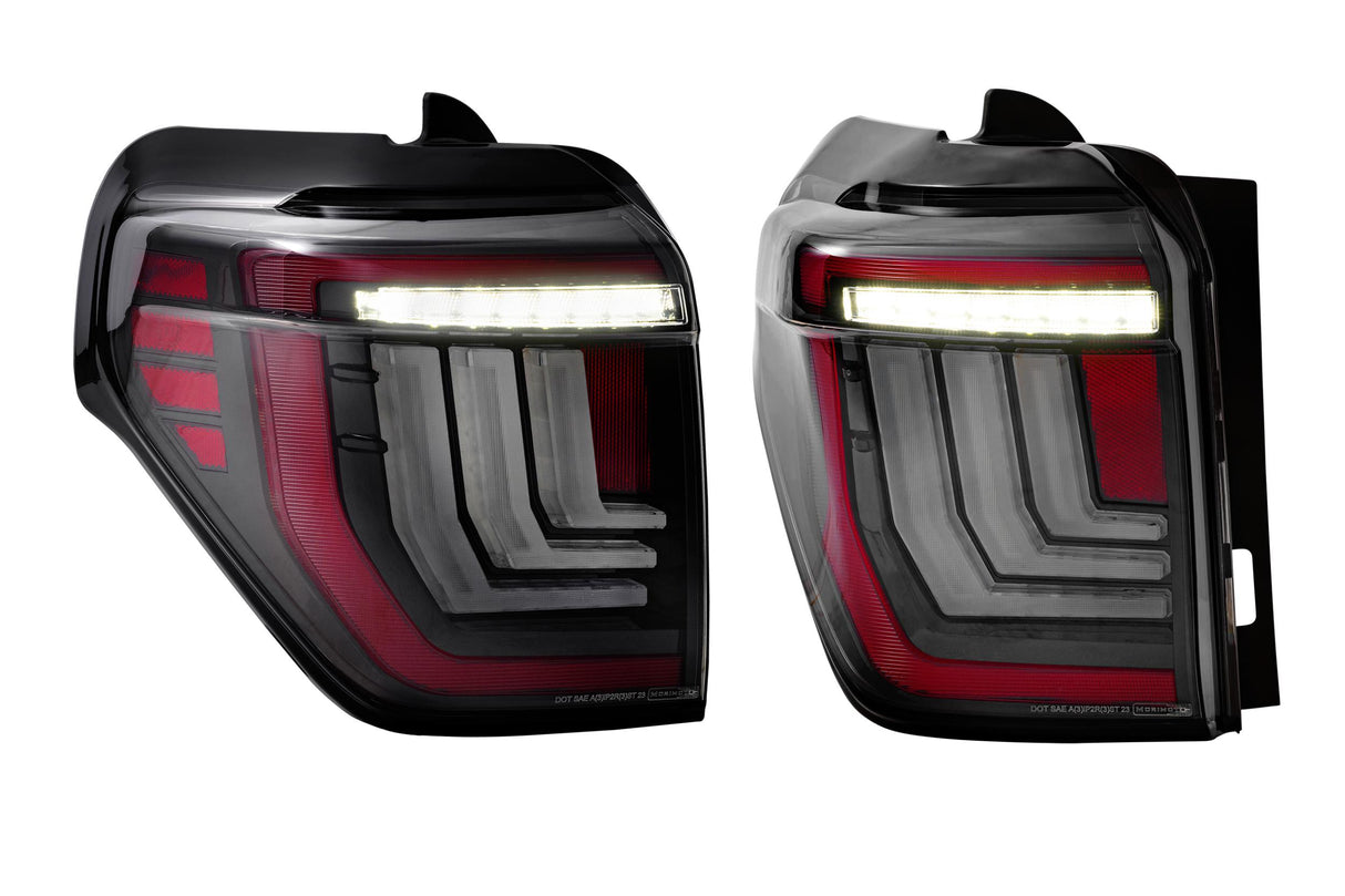 2010-2024 Toyota 4Runner Red Smoked LED Tail Lights - AutoLEDTech.com