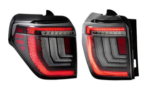 2010-2024 Toyota 4Runner Red Smoked LED Tail Lights - AutoLEDTech.com