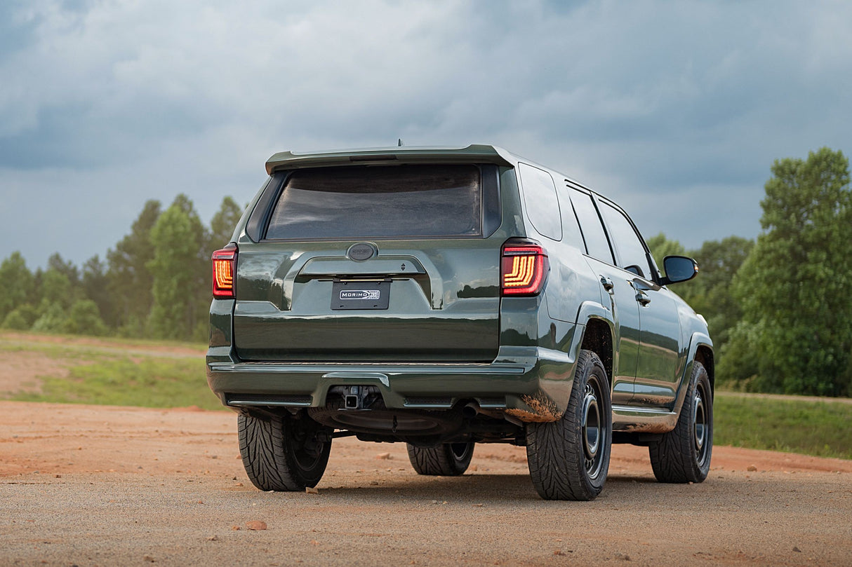 2010-2024 Toyota 4Runner Red Smoked LED Tail Lights - AutoLEDTech.com