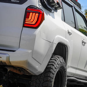 2010-2024 Toyota 4Runner Red Smoked LED Tail Lights - AutoLEDTech.com