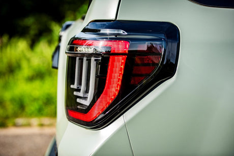 2010-2024 Toyota 4Runner Red Smoked LED Tail Lights - AutoLEDTech.com