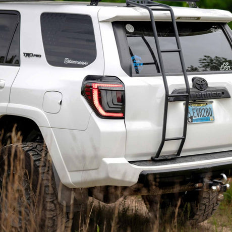 2010-2024 Toyota 4Runner Red Smoked LED Tail Lights - AutoLEDTech.com