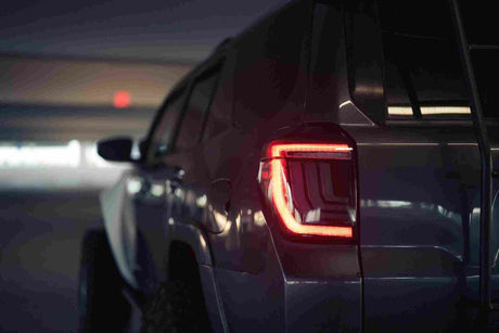 2010-2024 Toyota 4Runner Red Smoked LED Tail Lights - AutoLEDTech.com