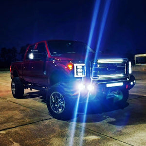 2011-2016 Ford Super Duty F250 F350 LED Grill Accent Lights Kit - AutoLEDTech.com