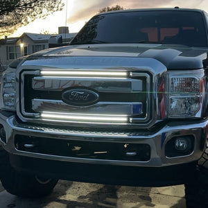 2011-2016 Ford Super Duty F250 F350 LED Grill Accent Lights Kit - AutoLEDTech.com