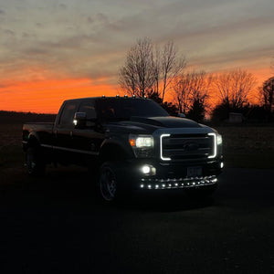 2011-2016 Ford Super Duty F250 F350 LED Grill Accent Lights Kit - AutoLEDTech.com