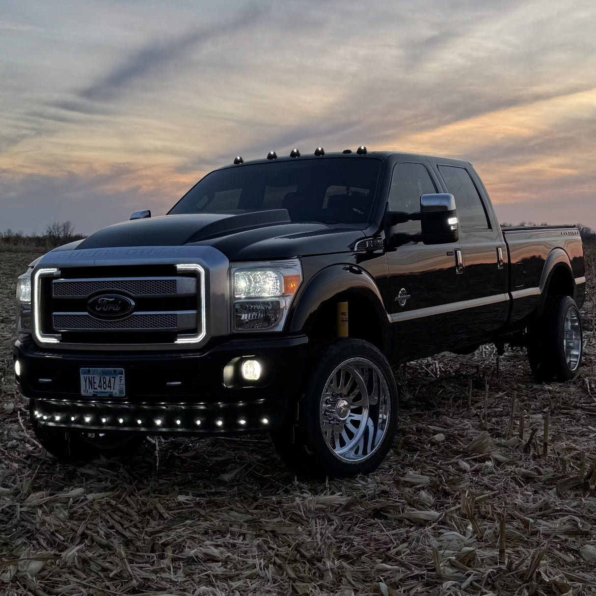 2011-2016 Ford Super Duty F250 F350 LED Grill Accent Lights Kit - AutoLEDTech.com