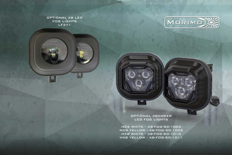 2011-2016 Ford Super Duty F250 White Amber XB LED DRL Projector Headlights - AutoLEDTech.com