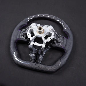 2007-2015 Infiniti G37 G35 Custom Carbon Fiber Steering Wheel - AutoLEDTech.com