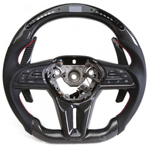 2007-2015 Infiniti G37 G35 Custom Carbon Fiber Steering Wheel - AutoLEDTech.com