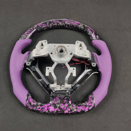 2007-2015 Infiniti G37 G35 Custom Carbon Fiber Steering Wheel - AutoLEDTech.com