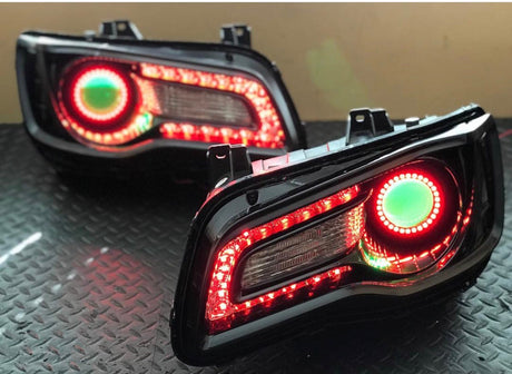 2011-2023 Chrysler 300 C SRT RGBW Color-Chasing LED DRL Boards LED headlight kit AutoLEDTech Oracle Lighting Trendz Flow Series RGBHaloKits OneUpLighting Morimoto