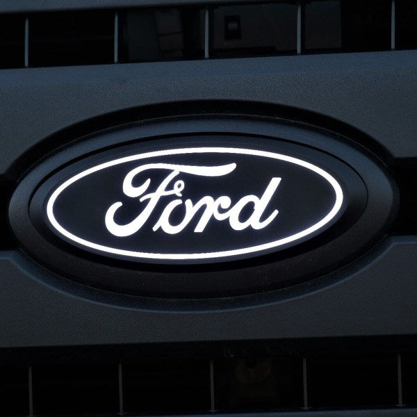 2011-2026+ Ford Super Duty Illuminated LED Grill Emblem Logo Badge - AutoLEDTech.com
